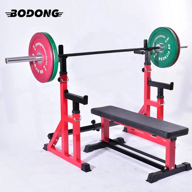 Hot Sale Weight Training Half Rack Adjustable Gym Bench Power Training Rack