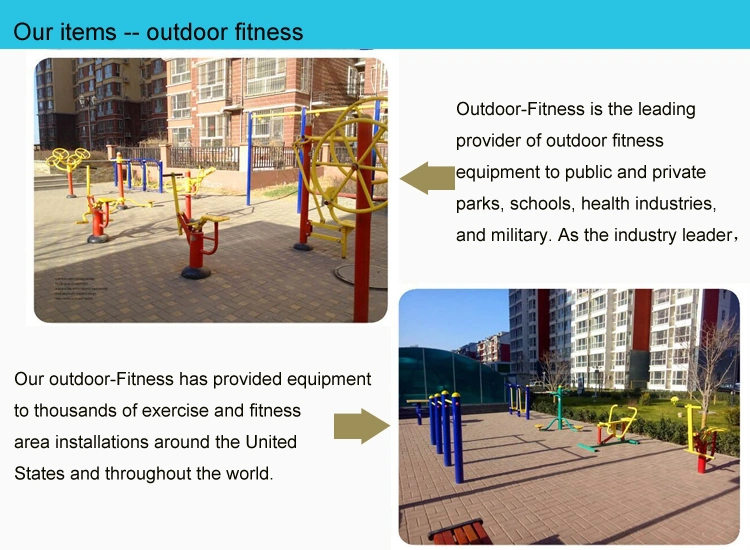 Professional Training Stainless Steel Gym Outdoor Fitness Equipment