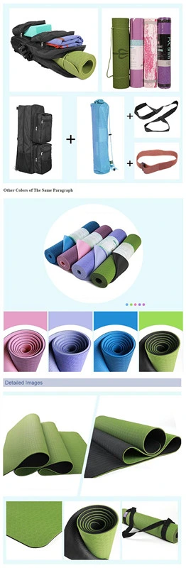 Wholesale Eco Friendly TPE Non Slip Manufacturer Yoga Mat