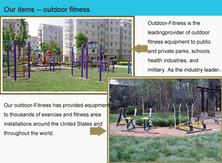 Professional Training Stainless Steel Gym Outdoor Fitness Equipment