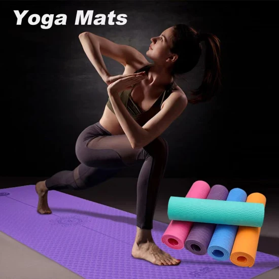 10mm Extra Thick Non Slip Exercise & Fitness Yoga Mat Extremely Comfortable for All Yoga Outdoor Practice Pilates Floor Workout