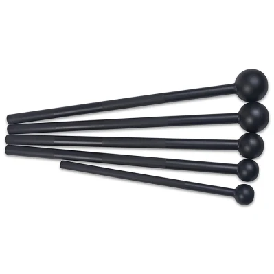 Strength Training Black Coated Steel Mace for Bodybuilding