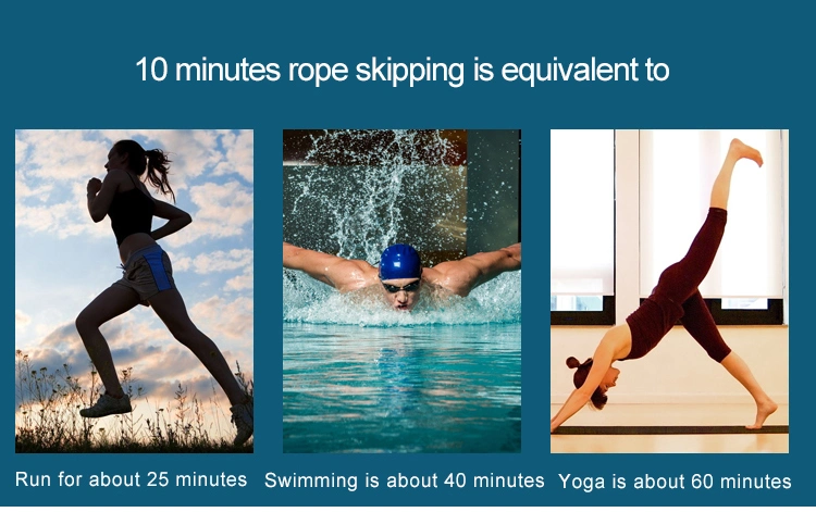 Elastic Gym Exercises High Speed Customized Jump Rope