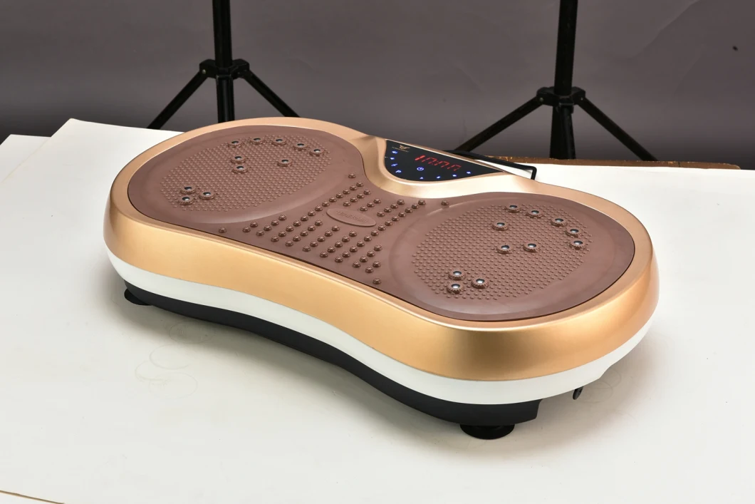Electric Mini Vibration Plate Home Fitness Crazy Fit Massage Gym Vibro Shaper Platform Whole Body Mini Vibration Machine