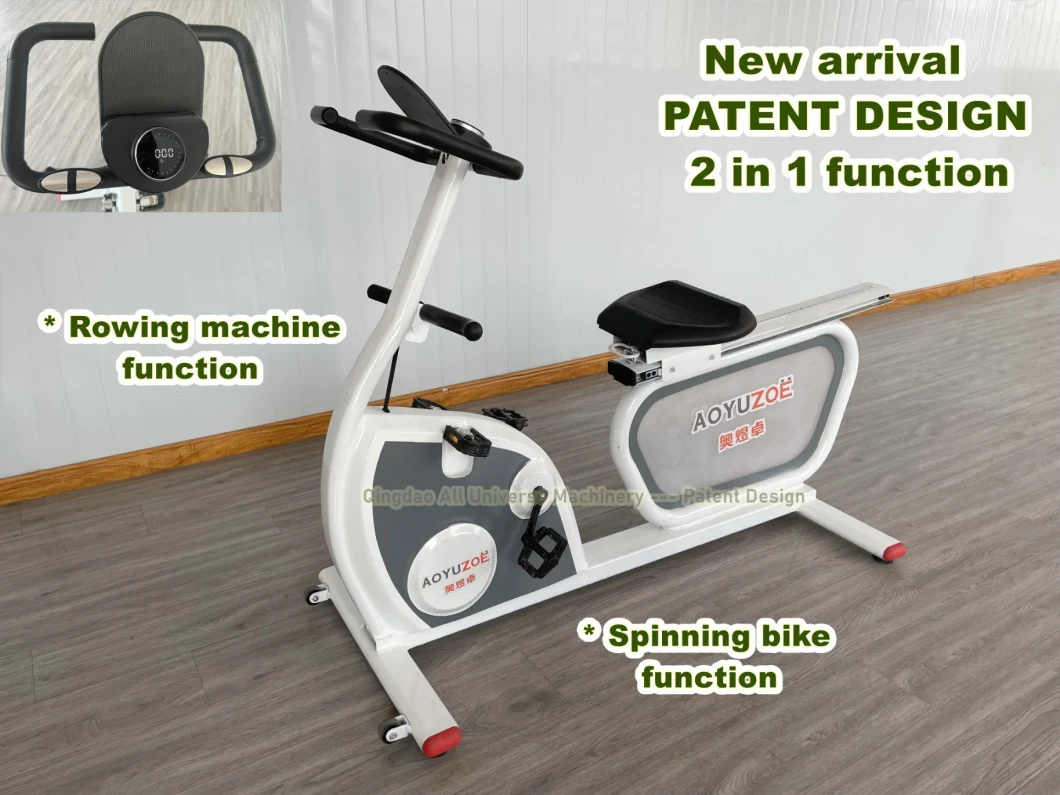 Multifunction Wholesale Rowing Type Patent Design Spin Bike