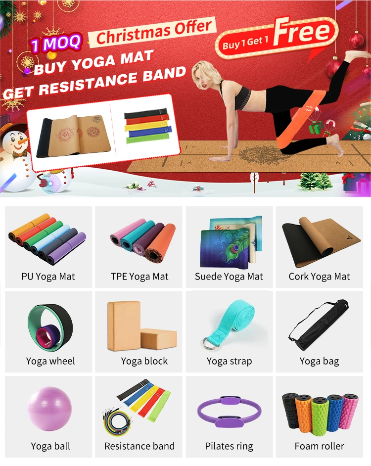 Yugland Rubber Yoga Mat Cork Printed Wrestling Mat Tiny4K Petite Teen Customize Cork Natural Yoga &amp; Pilate
