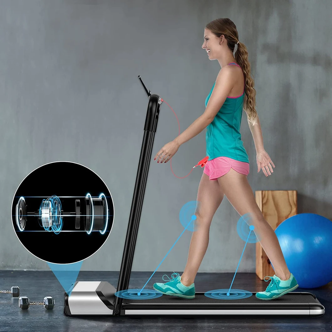 3.25HP 300 Lbs Capacity Manual Incline Treadmill Cardio Fitness Electric Treadmill