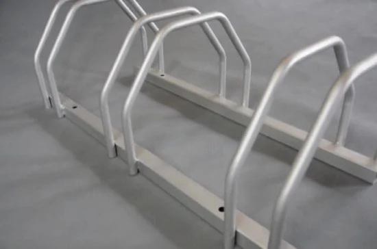 Hot DIP Galvanized Outdoor Bike Parking Floor Double-Sided Rack Stands