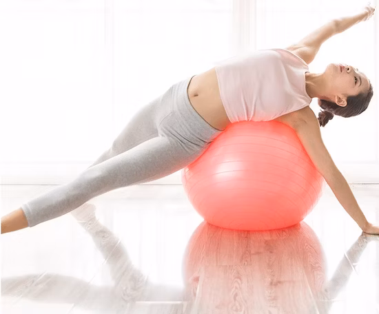 Fitness Accessories Home Gym Anti Burst PVC Yoga Ball
