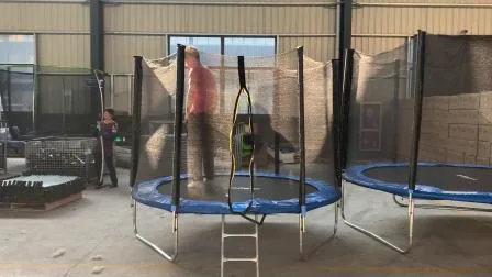 Home Trampoline for Kids and Adults with Safety Enclosure Net Jumping Mat and Spring Cover Padding, Jumping Gym Trampoline