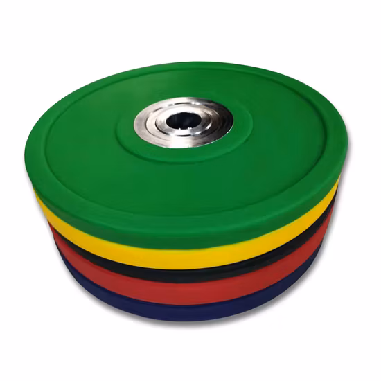 Color Bumper Plate Weights Plates, Bumper Weight Plate, Steel Insert, Strength Training